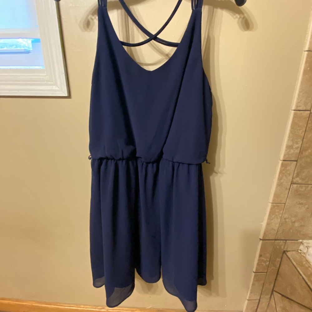 Navy Blue Dress